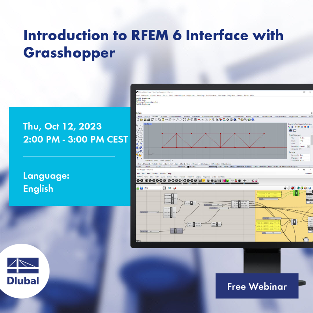 Einführung in die RFEM 6-Schnittstelle zu Grasshopper