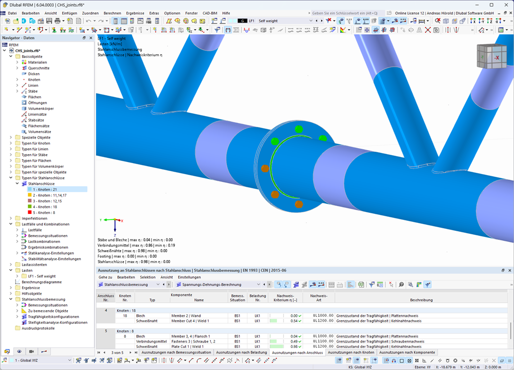 Feature 002678 | Anschluss von kreisförmigen Hohlprofilen