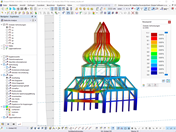 Windverformung in RSTAB