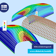Gitterschalentragwerk