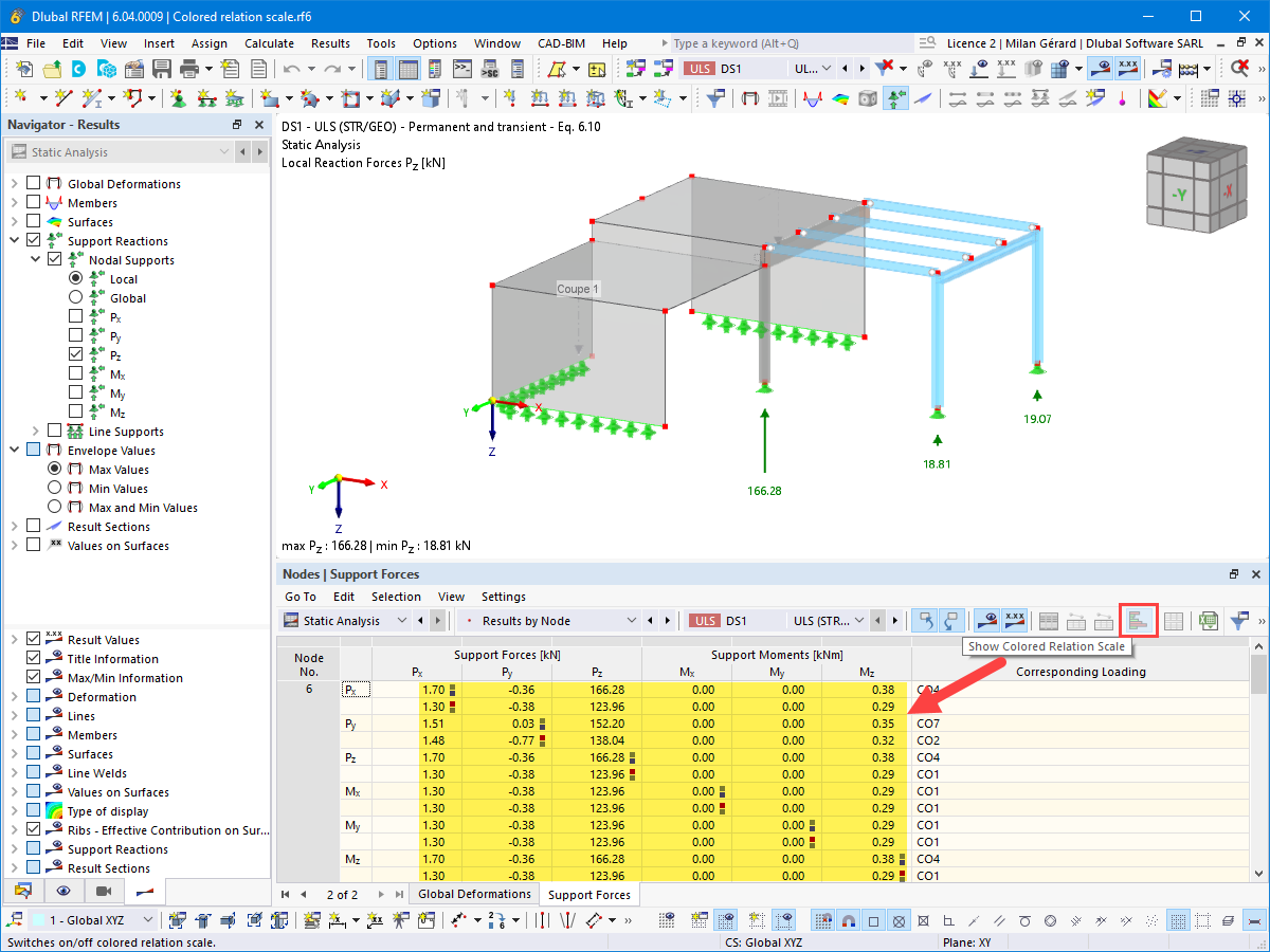 FAQ 005424 | Kann die blaue/rote Farbskala in den Tabellen sowie im Ausdruckprotokoll ausgeblendet werden?