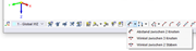 Messfunktionen in CAD-Symbolleiste