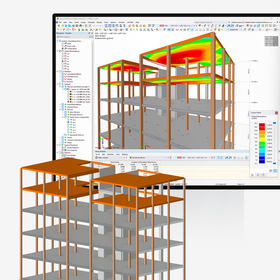 Mehrgeschossiges Gebäude