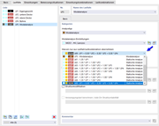 Übernahme von Massen aus seismischer Lastkombination