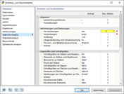 Anpassen der Dezimalstellen für Verformungen