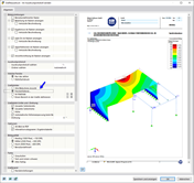 Vorschau der Spektralanalyse-Ergebnisse