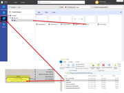 Vorlage im Dlubal-Center mit einem Projekt verknüpft