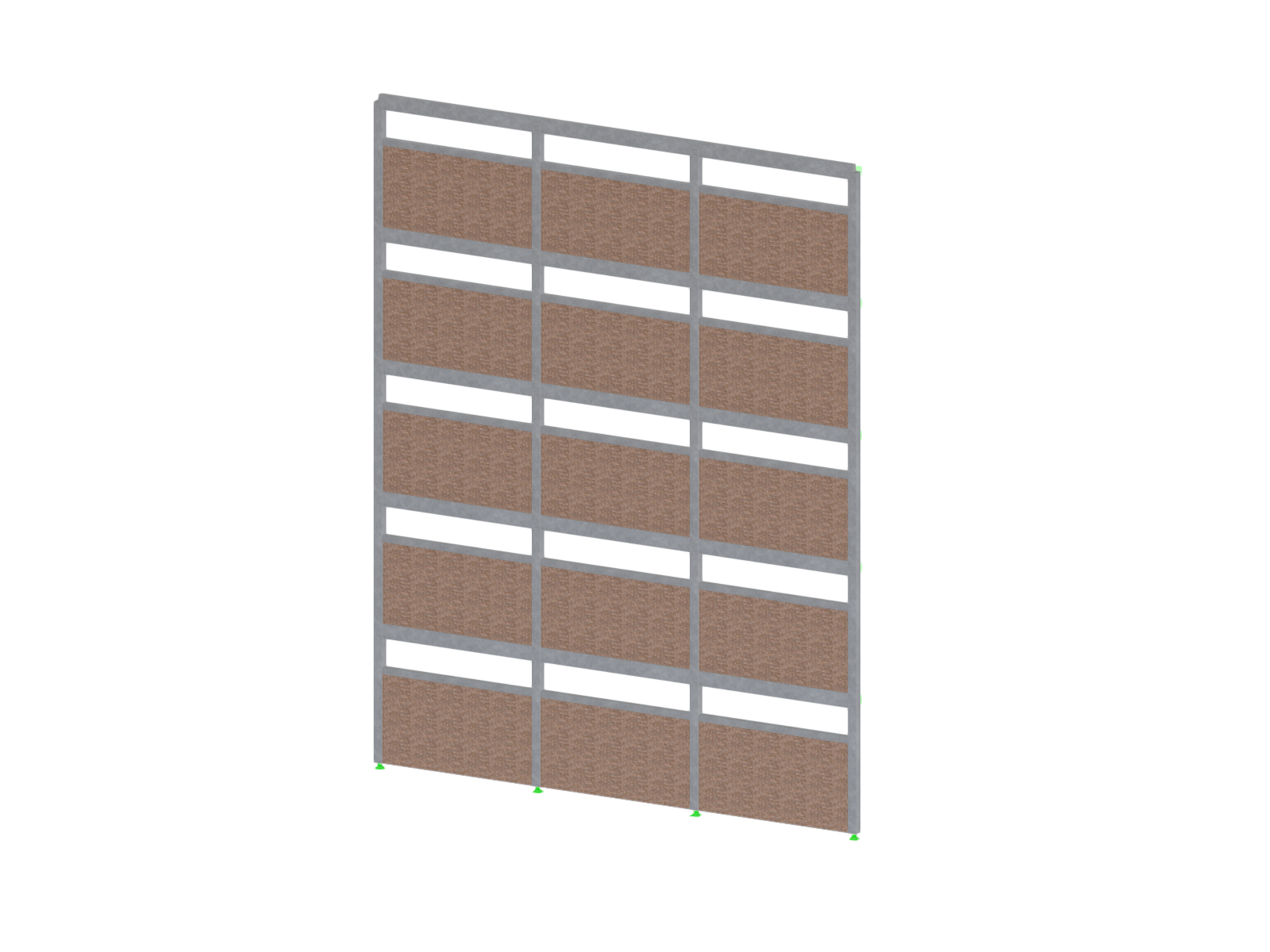Modell 004741 | Decke mit Mauerwerksfüllung
