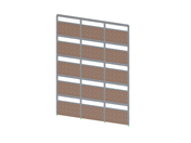 Modell 004741 | Decke mit Mauerwerksfüllung