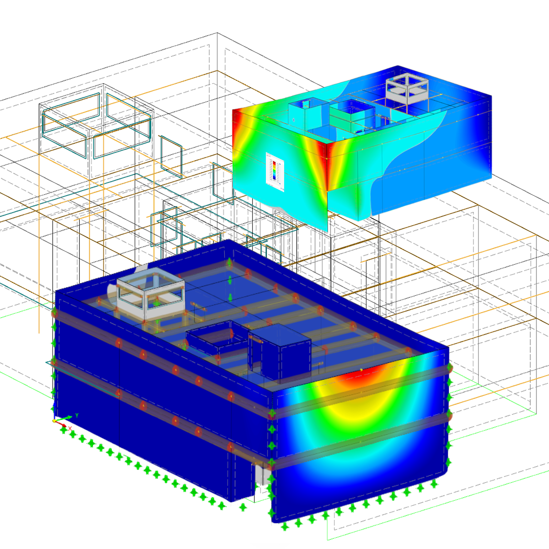 Statische Analyse traditioneller Behausungen im Südmarokko
