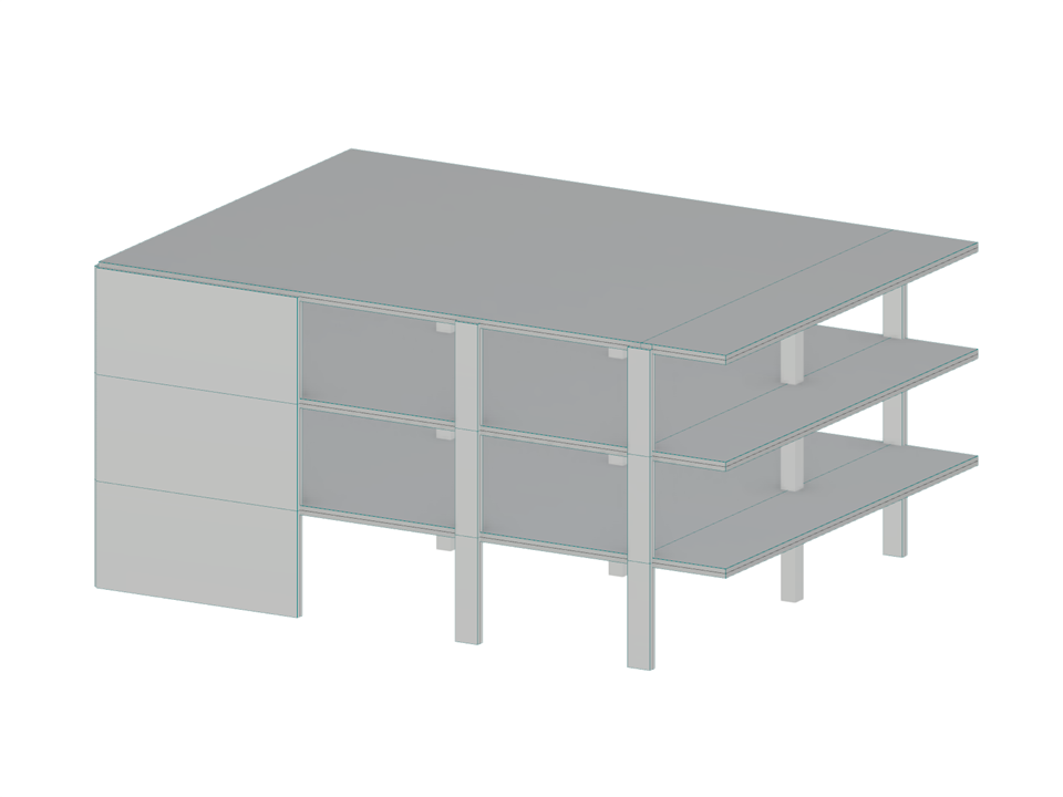 Modell 004760 | Stahlbetondecke