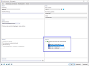 Add-On mit Optionen für Ermittlung der wirksamen Querschnittswerte