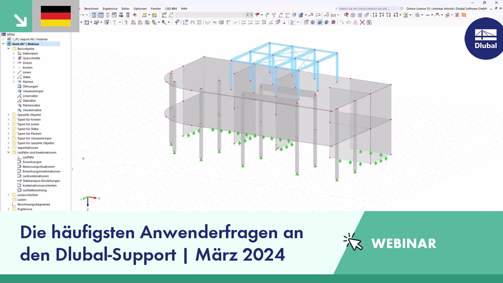 Webinar zu den häufigsten Fragen der Anwender an den technischen Support im März 2024.