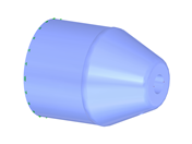 Modell 004823 | Finite-Elemente-Modell der Kabelschelle in RFEM 6