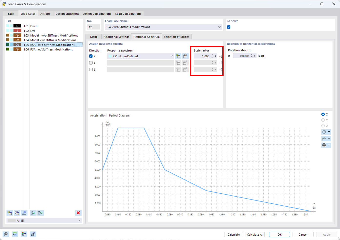 KB 001877 | Berücksichtigung seismischer P-Delta-Effekte nach ASCE 7-22 und NBC 2020 in RFEM 6