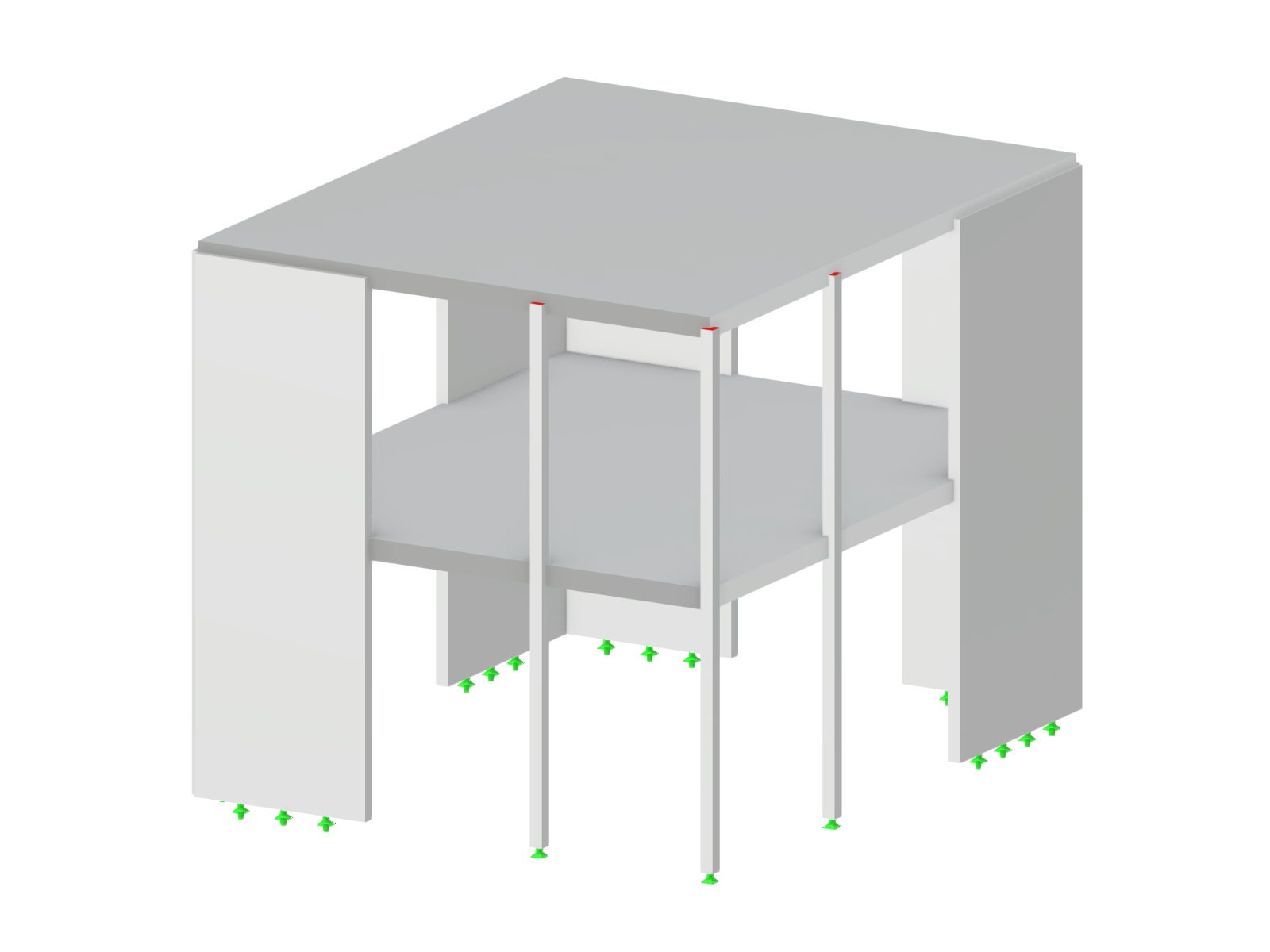 Modell 004850 | Betongebäude