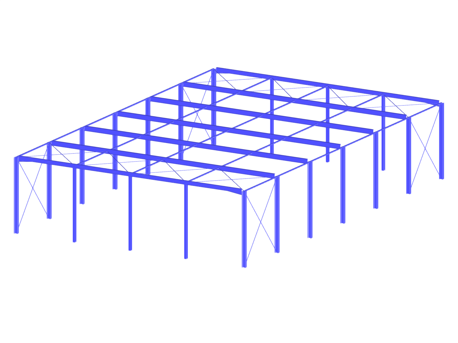 Modell 004856 | Stahlhalle