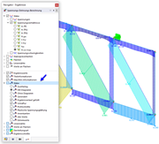 Spannungsverhältnisse farbig mit Diagramm darstellen