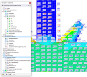 Werte der Hauptspannungen σ1 an FE-Netzpunkten darstellen