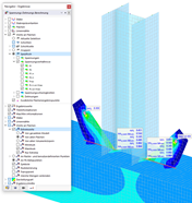 Extremwerte der Spannungsverhältnisse von Haupt- und Vergleichsspannungen darstellen