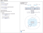 Durchstanzbewehrung mit konstanter Verteilung