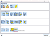 Hinzufügen der Komponente "Verbindungsmittel"