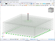 FE-Netz, das ohne die Funktion "Unabhängiges Netz bevorzugt" erzeugt wurde