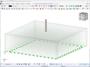 FE-Netz, das mit der Funktion "Unabhängiges Netz bevorzugt" erzeugt wurde