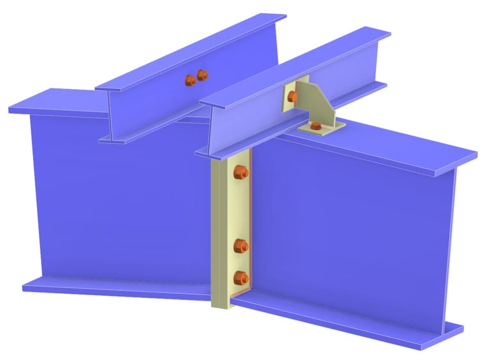 Modell 005109 | Pfette an Dachträger über Konsole