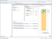 Fundamentplatte mit speziellen Bodenmerkmalen dargestellt, Anwendung geotechnischer Parameter
