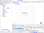 Benutzeroberfläche von RSECTION