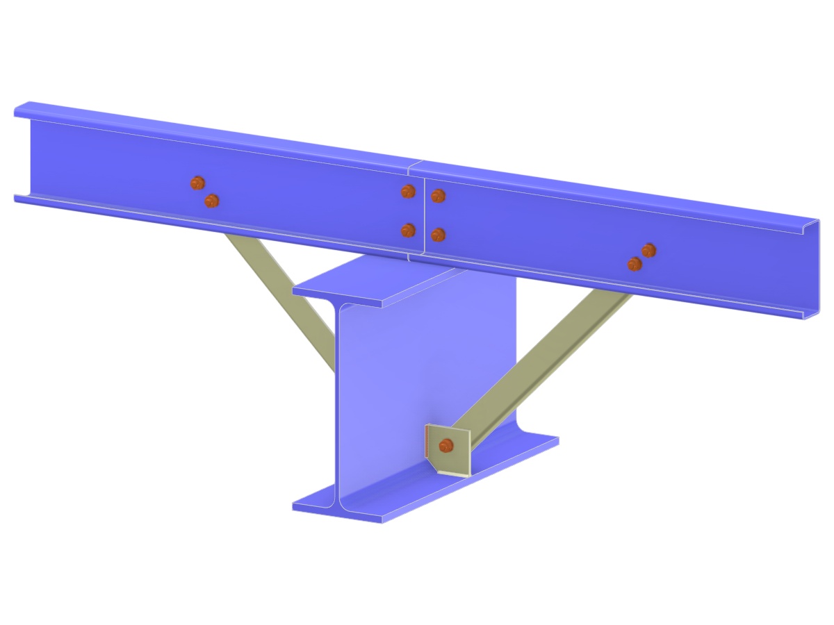 Modell 005367 | Pfette mit Flugstrebe zu Dachträger