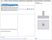 Auswahl des Fundamenttyps im Dialog des Add-ons 'Fundamente'