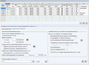 Flächen für analytische Nachweismethode mit Rissbreitenbegrenzung im Register