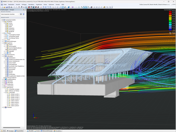 RWIND-Modell des BORA Flagship-Stores, Herford
