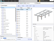 Vorführung eines Tools zum Einfügen von Blöcken in einer CAD-Konstruktionssoftware.