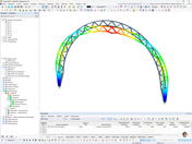 RFEM-Modell eines Regelbinders mit Verformungen | © Marx Krontal Partner, MKP GmbH