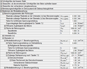 Das Bild zeigt die Stahlbeton-Bemessungseinstellungen für den Grenzdurchmesser der Bewehrungsrichtung φ1.