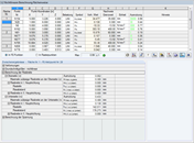 Ansicht einer Eingabemaske zur flächenweisen nichtlinearen Berechnung von Bauelementen.