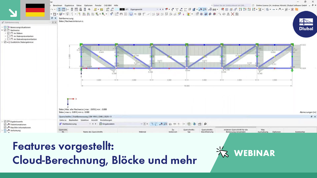 Kostenfreies Webinar | Cloud-Berechnung im Fokus | Blöcke und mehr