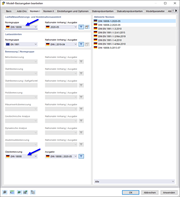 Konfigurationseinstellungen gemäß Norm DIN 18008 | Spezifische Parameter im Glasbau