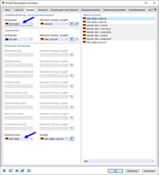 Konfigurationseinstellungen gemäß Norm DIN 18008 | Spezifische Parameter im Glasbau