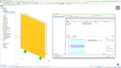 Dialogfenster von RFEM 6 mit Bedienungselementen zur Anpassung der Glasschichtstärke über das Add-On Glasbemessung