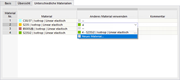 Anderes Material für Bemessungssituation verwenden