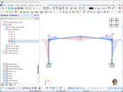 Grafischer Vergleich von integrierten Stahlanschlüssen mit struktureller Interaktion in Simulationsergebnissen