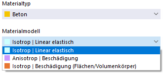 Materialmodelle für Beton