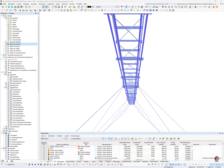 LaPendenta Hängebrücke in Disentis/Mustér | RFEM-Modell, realitätsgetreue Berechnungen, innovative Leichtbauweise