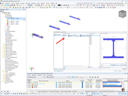 Das Bild erklärt, wie Querschnitte in der Stahlbemessung optimiert werden.