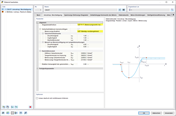 Der Eingabedialog des Beton-Materialmodells Anisotrop | Beschädigung zeigt die Auswahl GZT P+T | Bemessungswerte für die Diagrammdefinition.