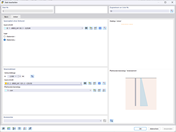 Das Bild zeigt den Stabtyp Anker, der im Bodenvolumenkörper gelagert ist und die Eingabe der Parameter für Zugstabteil sowie Verpresskörper ermöglicht.